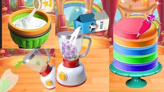 Diy Cake Maker Cooking Game | Kitchen Set Diy Cooking Game | Chef games Android Gameplay 2026 #cook