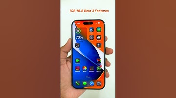 👆iOS 18.5 Beta 3☝️ Features #short #shorts #shortvideo
