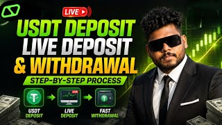 How to Deposit USDT on Olymp Trade | Real Deposit And Withdrawal Proof (TRC20) ✅