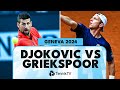 Novak djokovic vs tallon griekspoor  geneva 2024 highlights