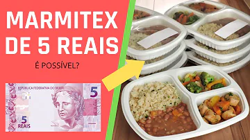 Como fazer marmitex de R$ 5?