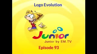 Logo Evolution: Junior by EM TV (1994-2015) [Ep 93]