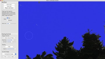 Starry Landscape Stacker --  Masking