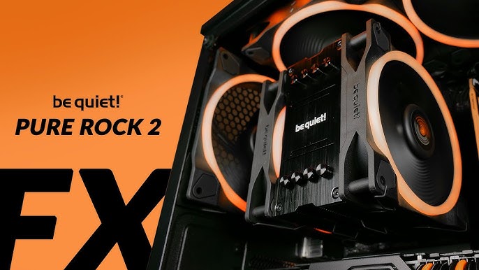 Be Quiet Pure Cooler Review CPU Rock Silent - | YouTube 2 Black