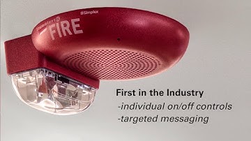 Simplex TrueAlert ES Addressable Speakers