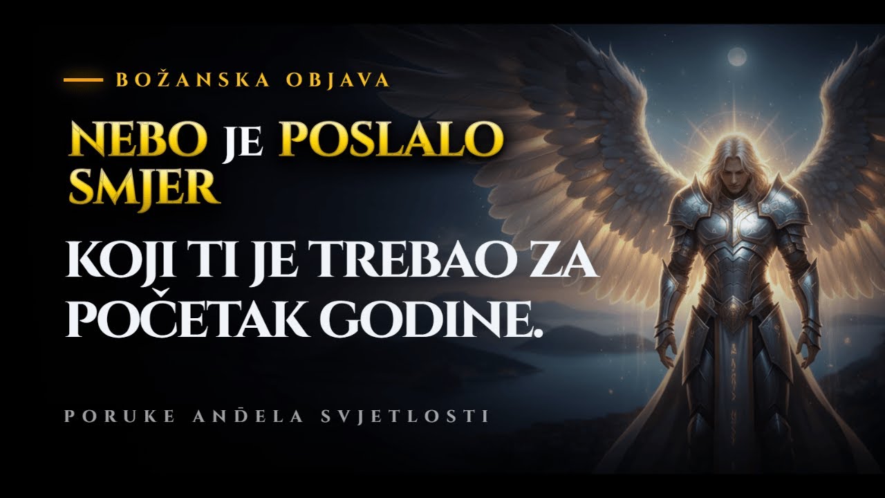 Nebo je poslalo smjer koji ti je trebao za početak godine.