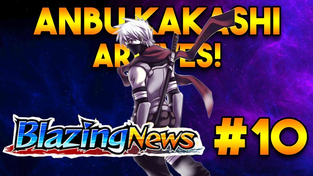 ANBU KAKASHI ARRIVES! NARUTO BLAZING NEWS UPDATE #10