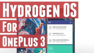 Hydrogen OS [H2OS] for OnePlus 3