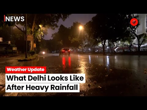 Delhi Rain: After a night of heavy rainfall, this is what Delhi looks like | Delhi Floods