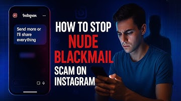How to Stop Nude Blackmail Scam On Instagram?