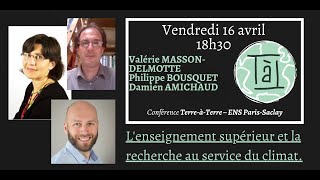 Valérie MASSON-DELMOTTE x Philippe BOUSQUET x Damien AMICHAUD x Tat