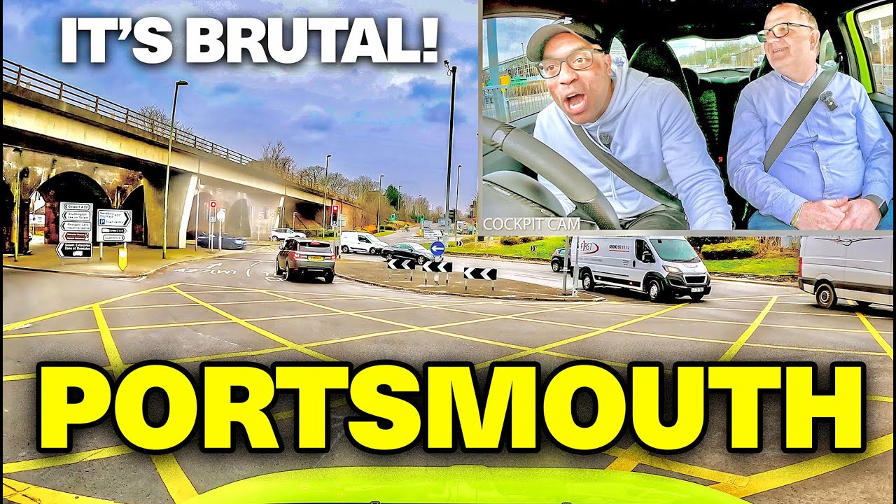Portsmouth Driving Test Centre Is A TRAP... It's BRUTAL!