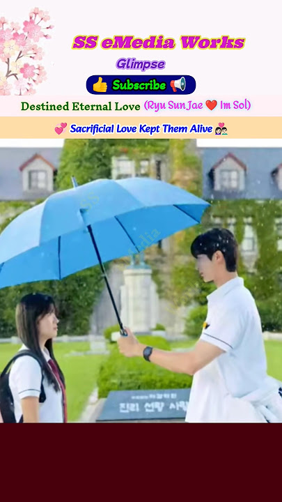 𝗚𝚕𝚒𝚖𝚙𝚜𝚎 Eternal Love-Lovely Runner#dhanush#선재업고튀어 kdrama#harris#shorts#trending#whatsappstatus#fyp