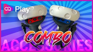 Best Knuckle Strap and Controller Protector Combo for Oculus Quest 2 (Kiwi Design + VR Cover) screenshot 2