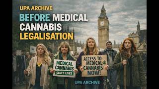 UPA Archive Footage | Parliament Protest Before Medical Cannabis Legalisation