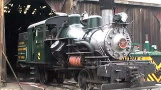 Steam Train Heisler Locomotive Roaring Camp