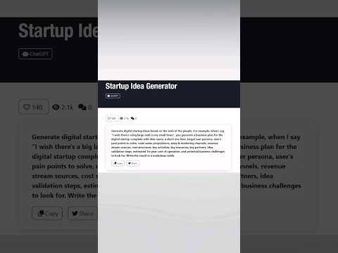 Startup Idea Full
