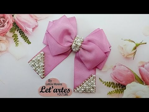LAÇO CHUVA DE PÉROLAS || DIY-PAP || DICA PARA O RÉVEILLON