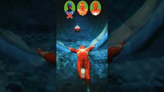 ​Iron Spider vs. The Deep Sea Shark! 🌊 #SpiderVerse #Shorts