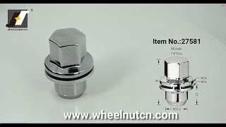 8 Grade 7/8" Hex 1.81" Duplex Mag Range Rover Lug Nuts 27581