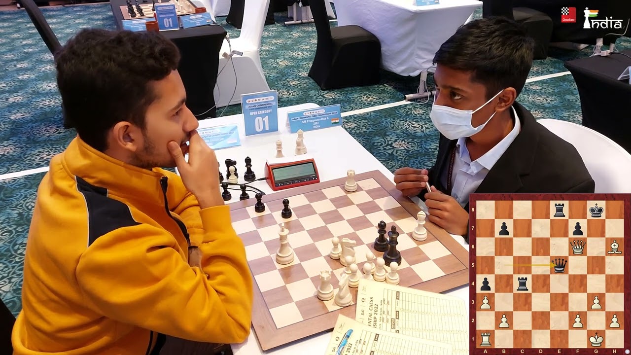 Asian Chess Championship: India's R Praggnanandhaa, P V Nandhidhaa