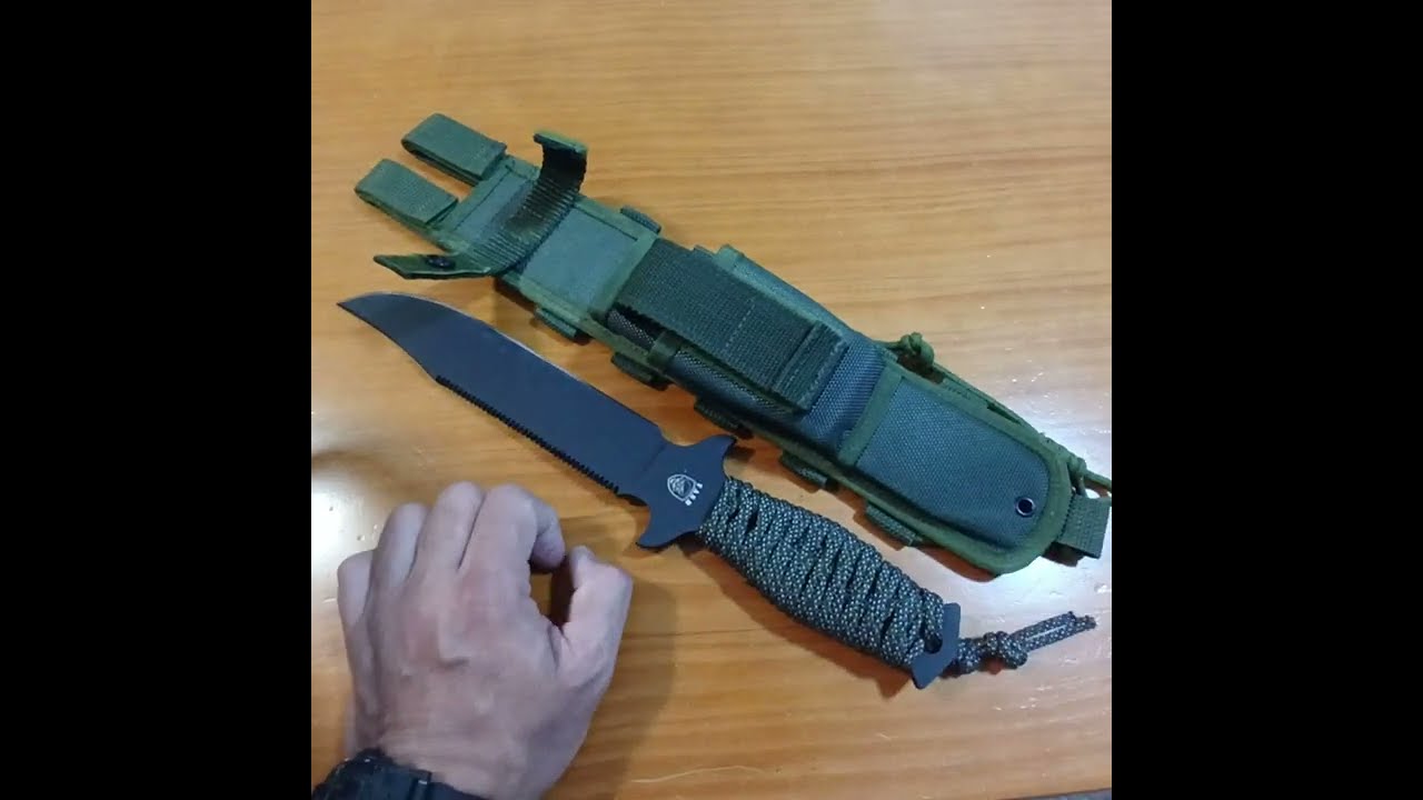 Faca FASB Urutu Plus. Pós-uso.