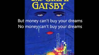 Money Cant Buy Your Dreams: The Great Gatsby