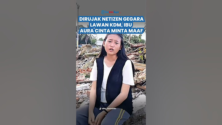 IBU AURA CINTA Minta Maaf Seusai Anaknya Dihujat Netizen Gegara Berani Lawan Dedi Mulyadi