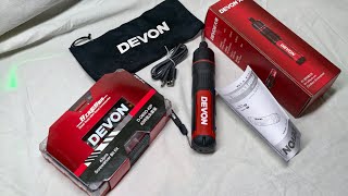 New Devon 5617 Screwdriver + 42-Bit Set.