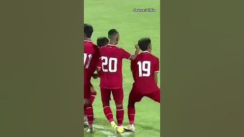 Timnas U17 Indonesia vs India pertandingan uji coba