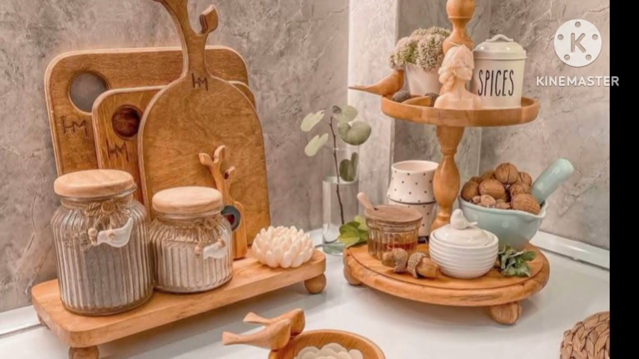 :🔥 افكار لتنظيم وترتيب رخامة المطبخ  منظمات لتزيين الرخامة 