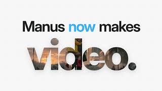 Introducing Manus Video Editor Guide