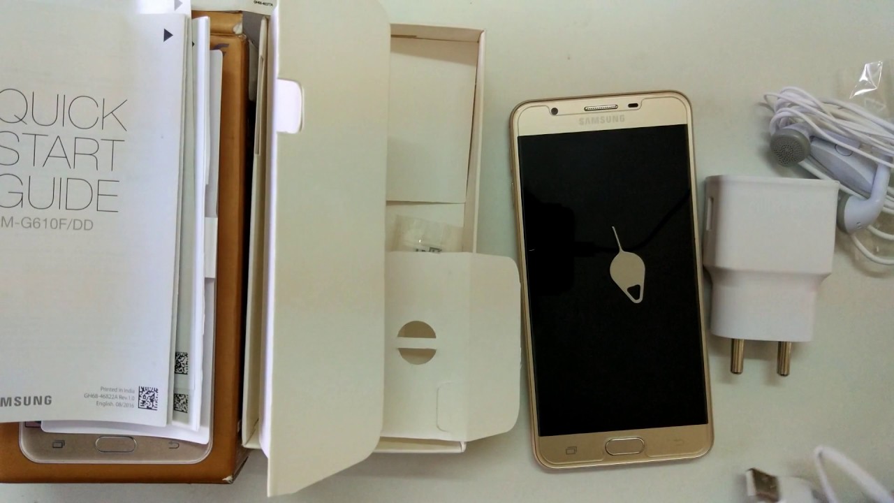 SAMSUNG Galaxy On Nxt Unboxing