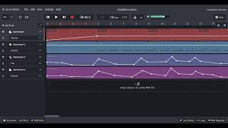 Bandlab Basic - Volume Pan and Automation