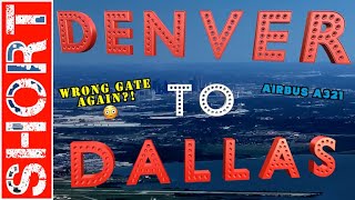 Denver to Dallas TX - Airbus A321