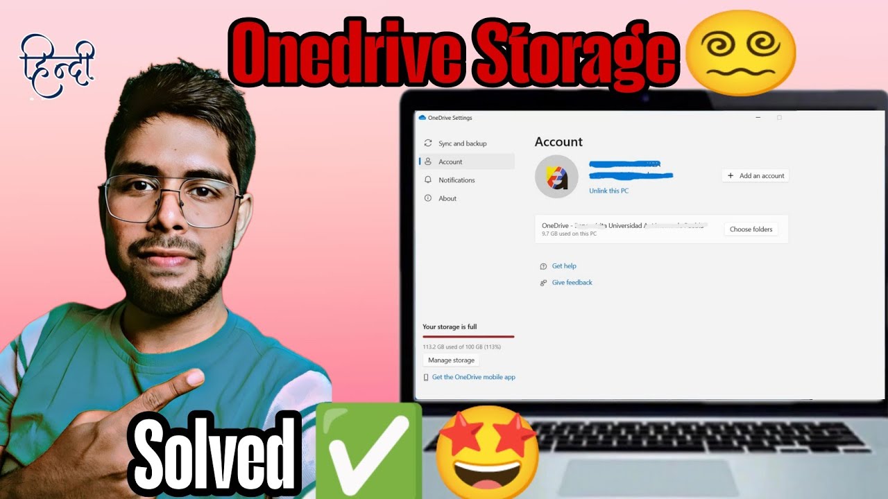 One drive ka storage full error kese solve kare