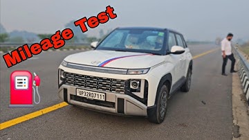 Hyundai Venue Facelift 2025 Mileage Test 🚗 | Real World Fuel Economy Review | Venue Facelift Mileage