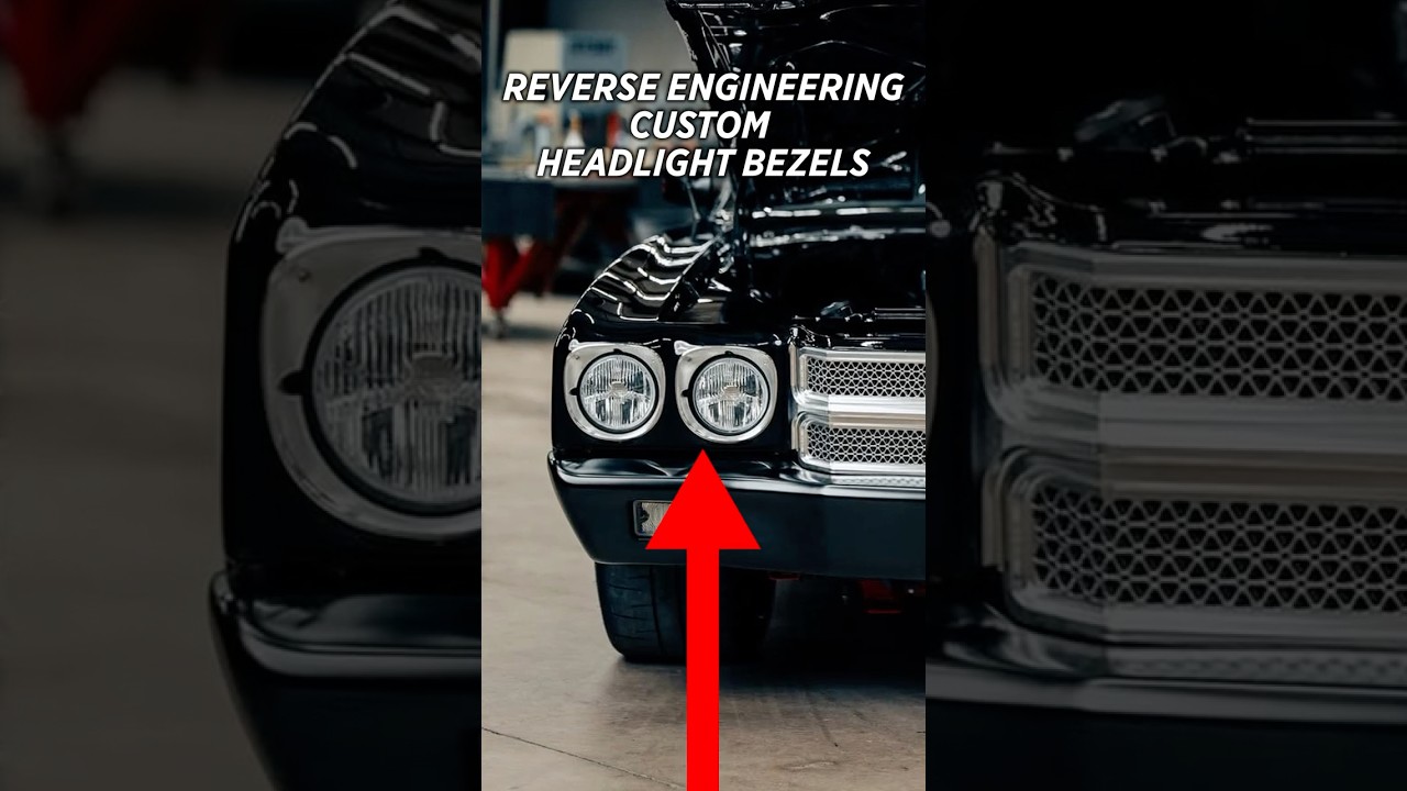 Titans of CNC Reverse Engineering Custom Headlight Bezels