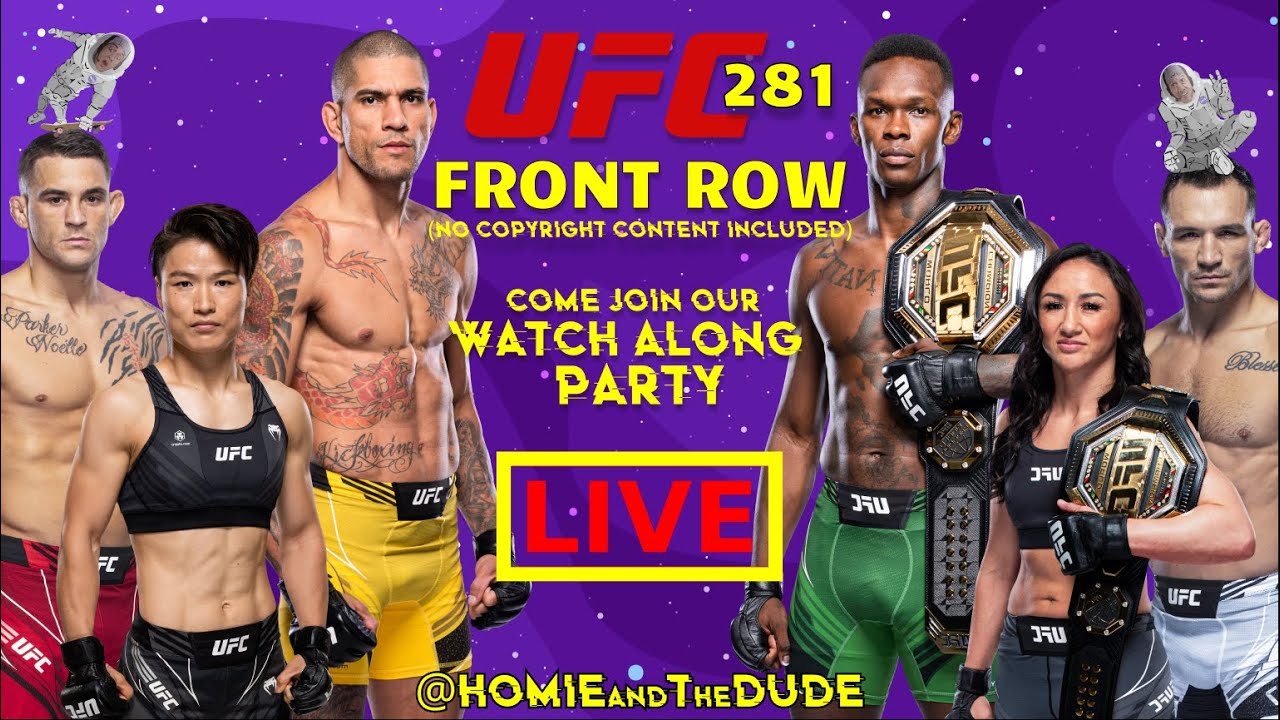 🔴 UFC 281 Live Stream - Adesanya vs Pereira + Esparza vs Zhang + Poirier vs