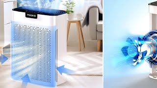 MOOKA KJ190L Air Purifier Review | Covers 2000 ft² Washable HEPA Filter, Aromatherapy & Ultra Quiet!