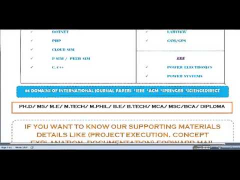OMNET SIMULATION PROJECTS IN ENGLAND