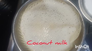 Appam with coconut milk | Appam with coconut milk best combination ever..😋