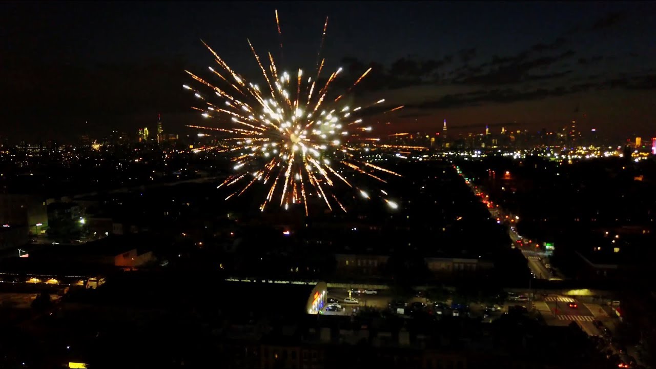 things to do in nyc october 2019 NYC Fireworks from a Drone