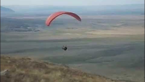 Dynamic (soaring). Flying on Ushkynur - Almasay