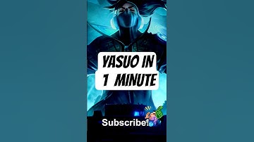 YASUO IN 1 MINUTE 💥 Yasuo Guide, Combos, Runes & Build 💥