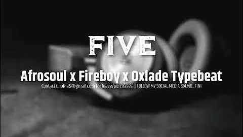 Fireboy- Five "Afrosoul Instrumental