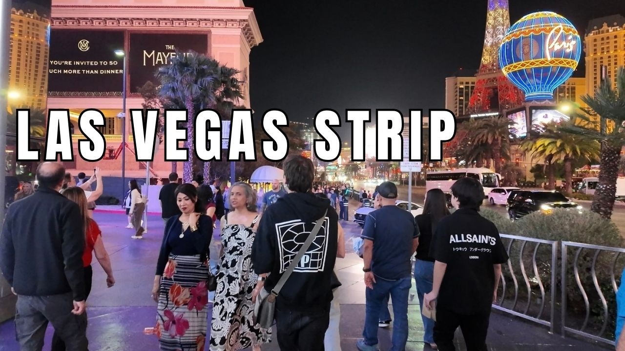 Las Vegas Strip Walking Tour During The Year Of The Fire Horse