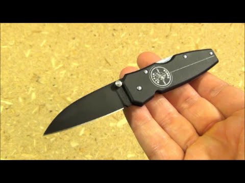 Klein Tools Drop Point (Sheepsfoot) Folding Knife Review