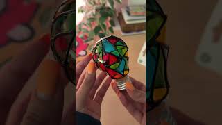 I Bought Glass Stained Lightbulbs.