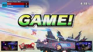 Pilot Program #9 Winners Finals Ame (Incineroar) vs. Frenzy (Donkey Kong)